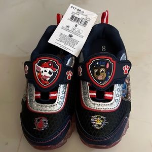 NWT Boys paw patrol shoes